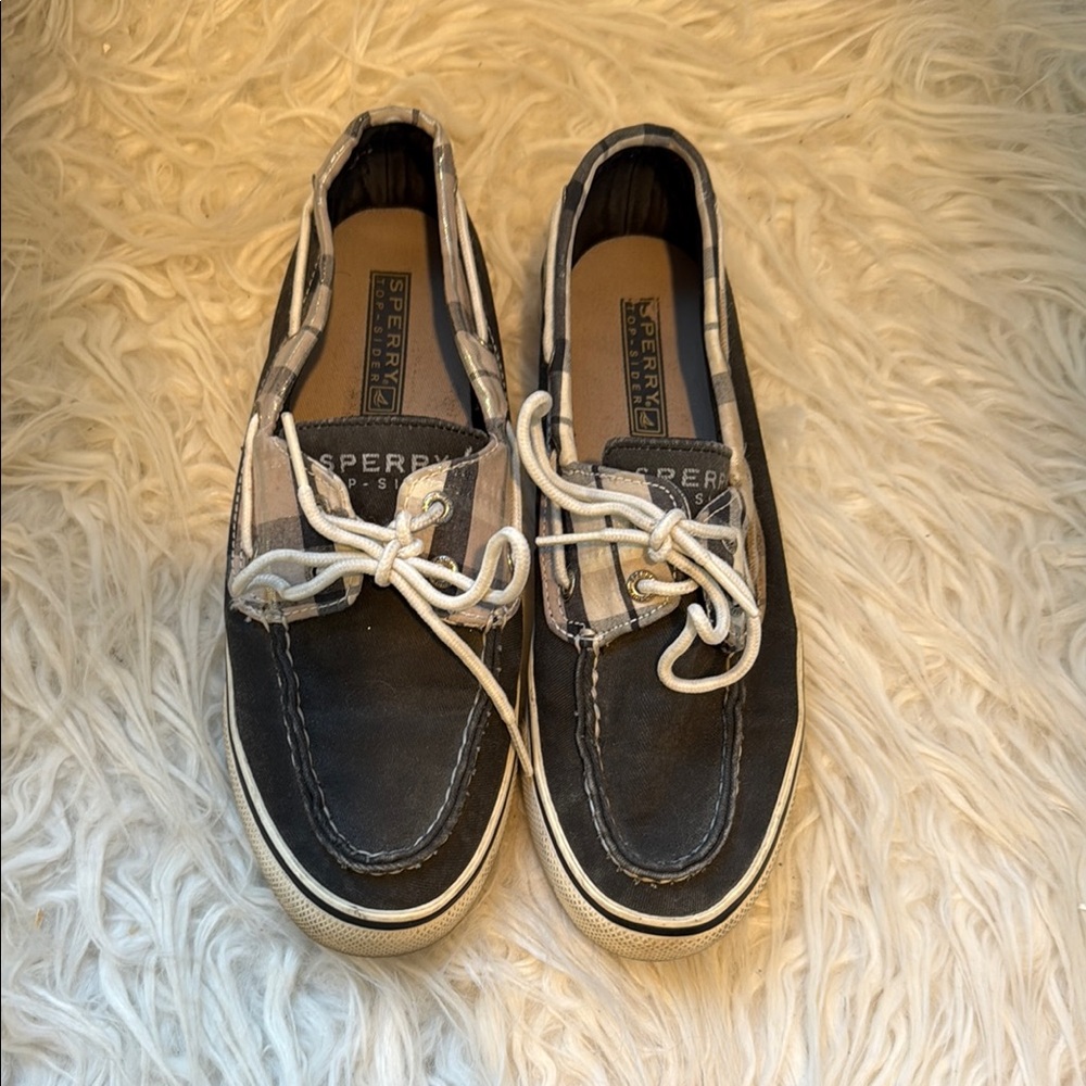 Sperry Black Sneakers Casual Comfort Design